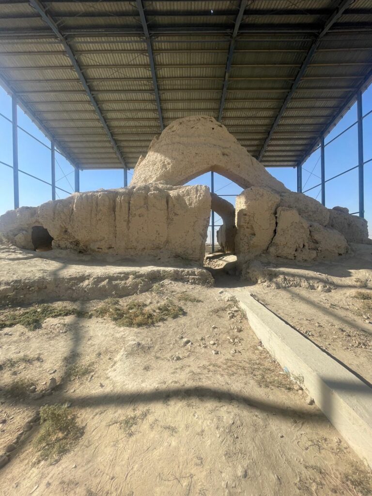 The house where the famous poet Rumi used to live in Balkh, Afghanistan.