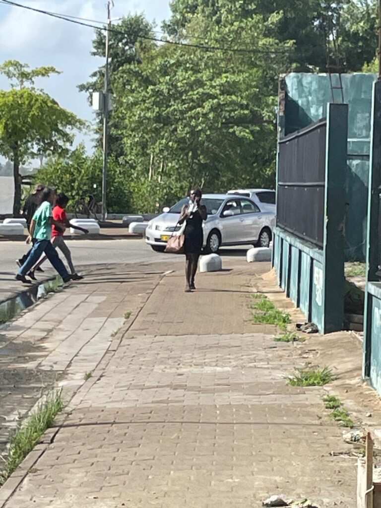 A crazed lady with a half-empty vodka bottle chasing me down the streets of Paramaribo in Suriname.