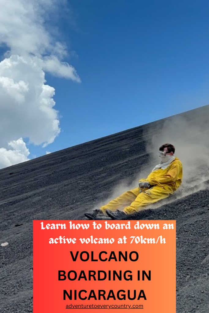 Learn how to go volcano boarding in Nicaragua. Find out how much volcano boarding costs, where you can do it, what to wear, how fast you can go, and much more! 

And is volcano boarding safe? That question is answered here too.

#volcanoboarding #volcanoboardingnicaragua #cerronegrovolcano #cerronegro #volcanodaynicaragua