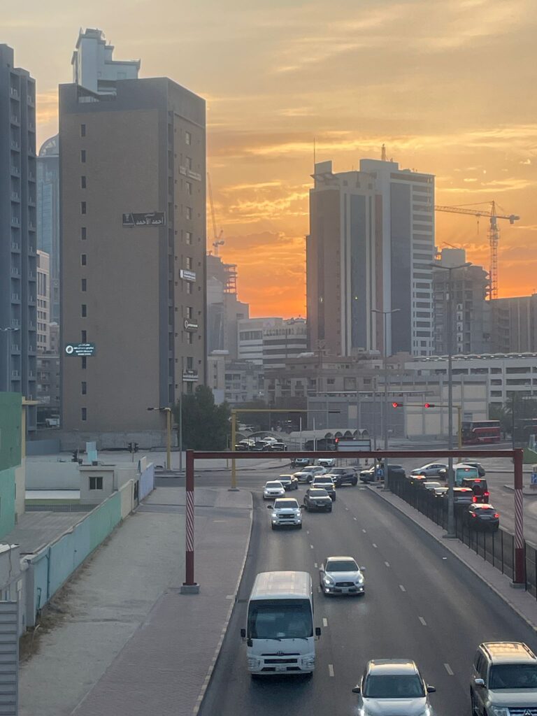 Sunset in Kuwait