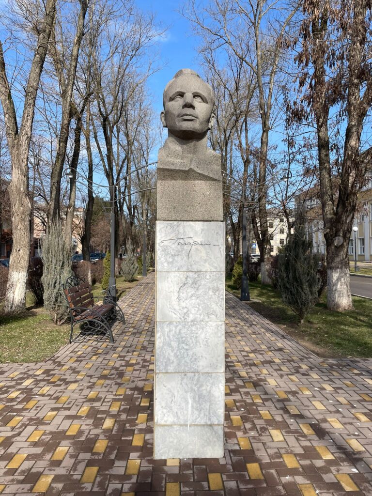 Yuri Gagarin statue