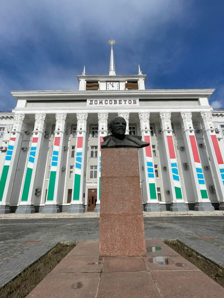 The House of Soviets - a key stop whilst visiting Transnistria