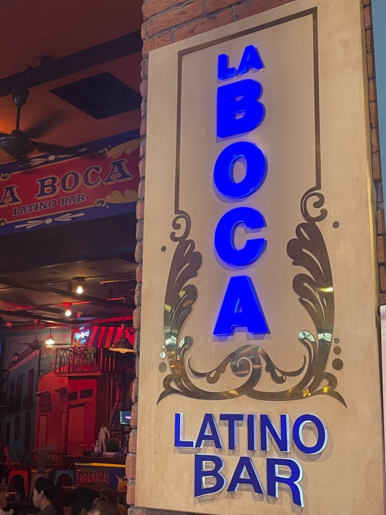 La Boca Latin bar. You may be visiting Malaysia, but for anyone who's visited Latam, this nostalgic place is highly recommended!