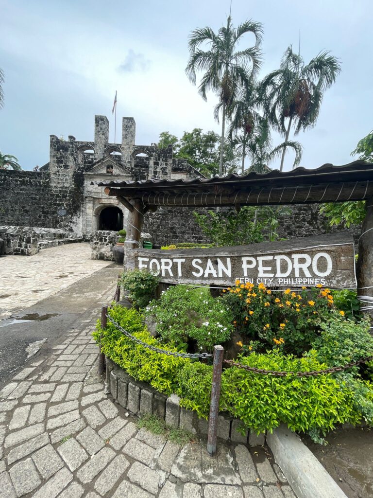 The entrance to Fort San Pedro