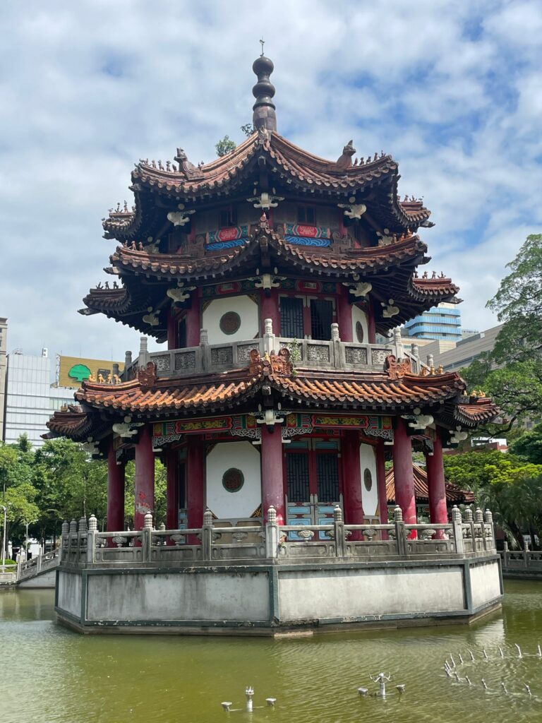 Peace Memorial Park's Chinese architecture