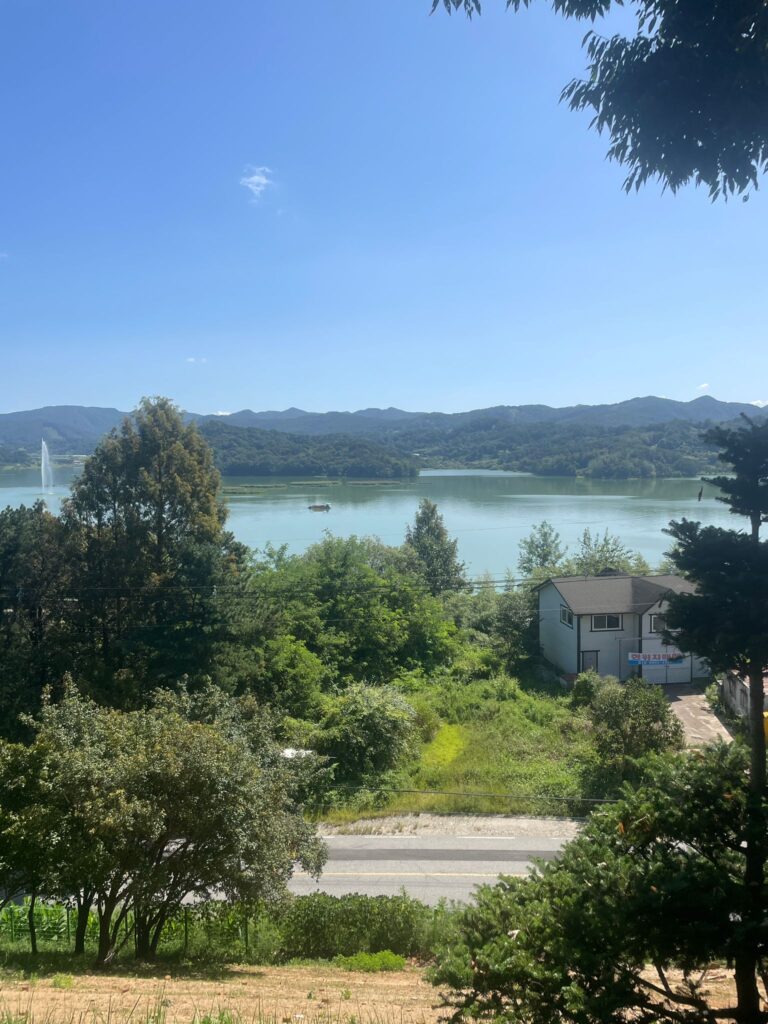 Lake views in South Korea