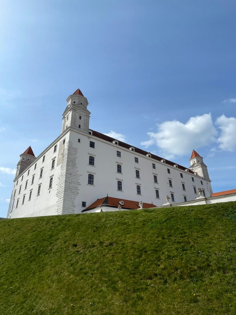Bratislava Castle on the hill