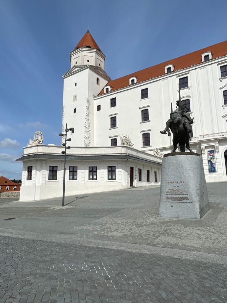 Bratislava Castle entrance