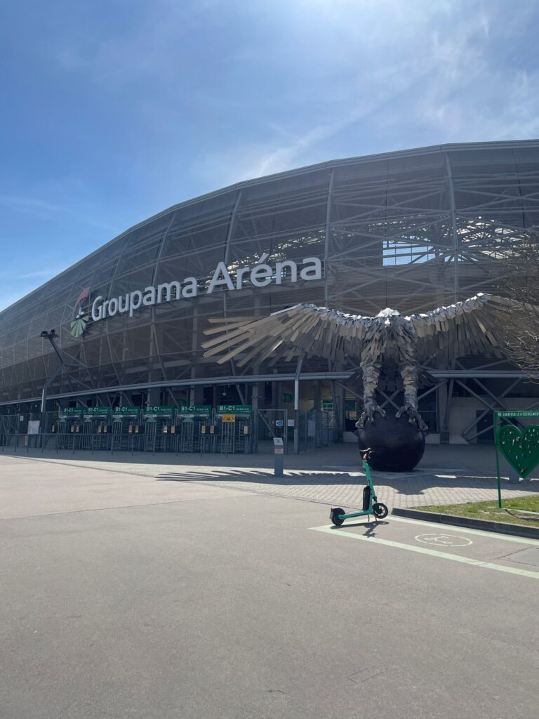 The Groupama Arena where Ferencvaros play