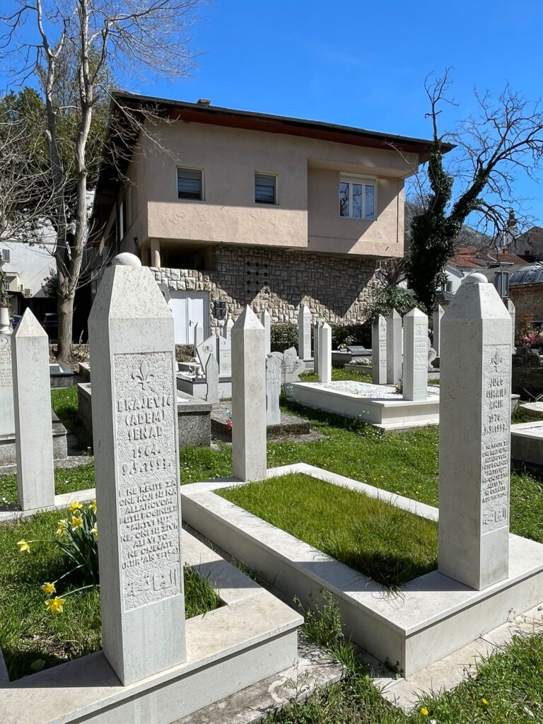 Graveyard in Mostar