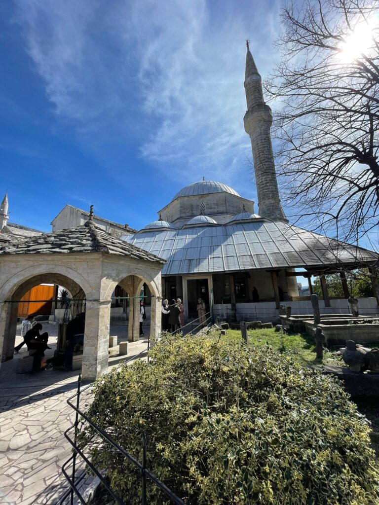 A mosque in Mostar