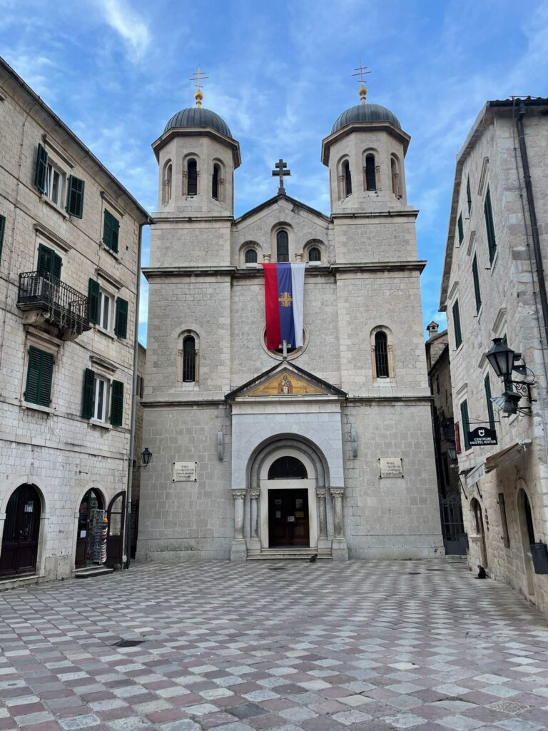 Serbian cathedral in Kotor