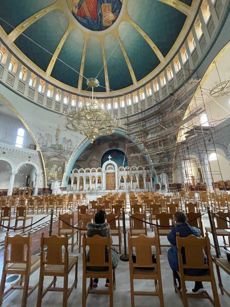 Resurrection of Christ Orthodox Church from the inside