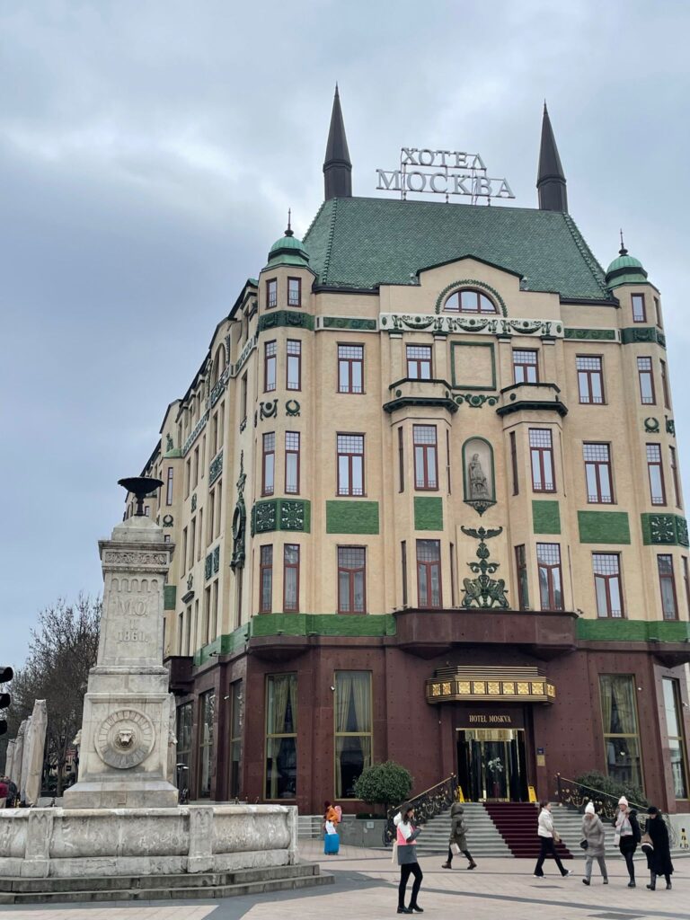 Moscow Hotel in Belgrade