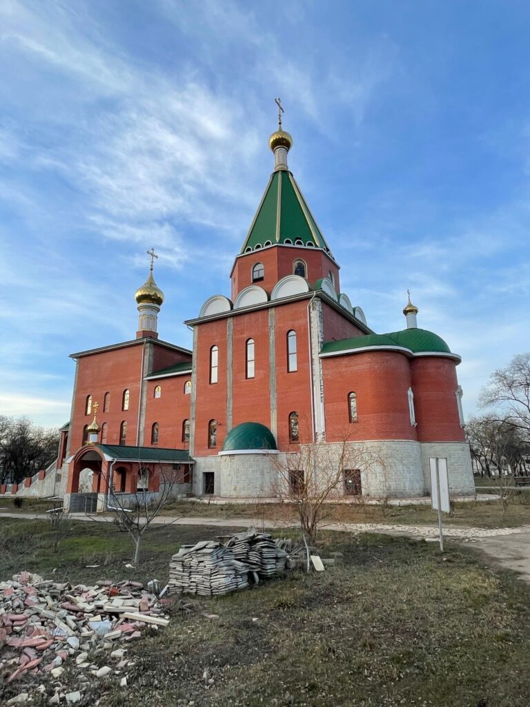 An orthodox cathedral in Moldova