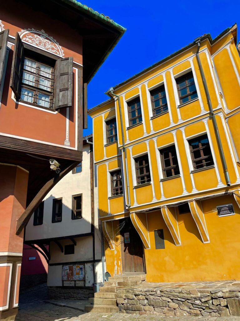 More colourful houses in Plovdiv
