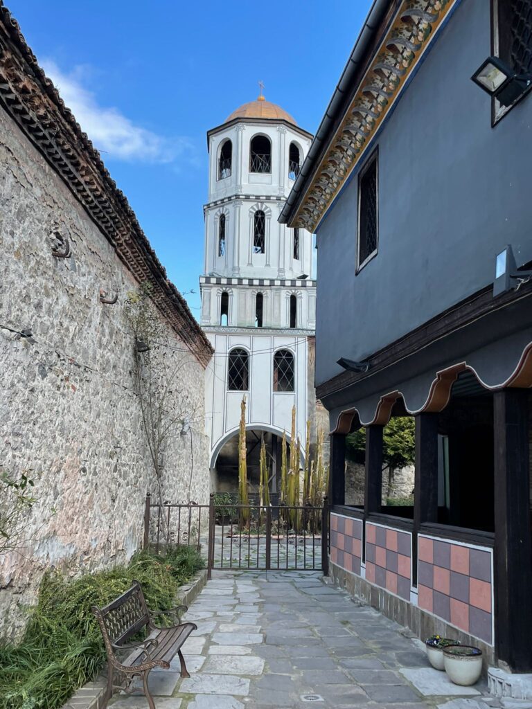 Picture of a tower in Plovdiv