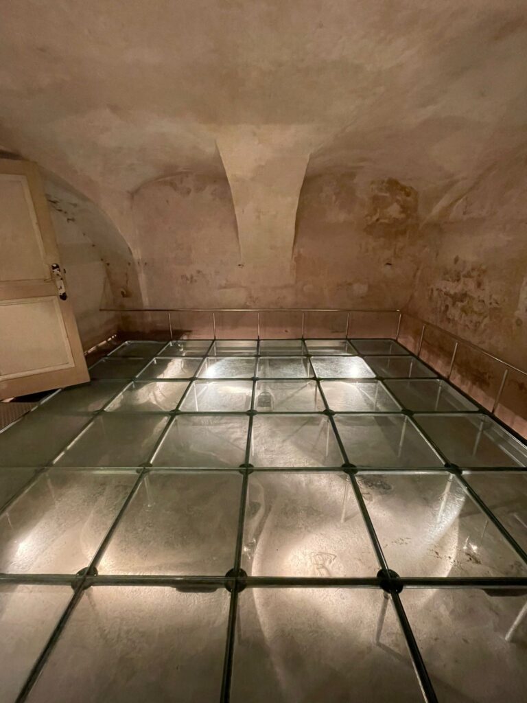 The execution chamber in Vilnius