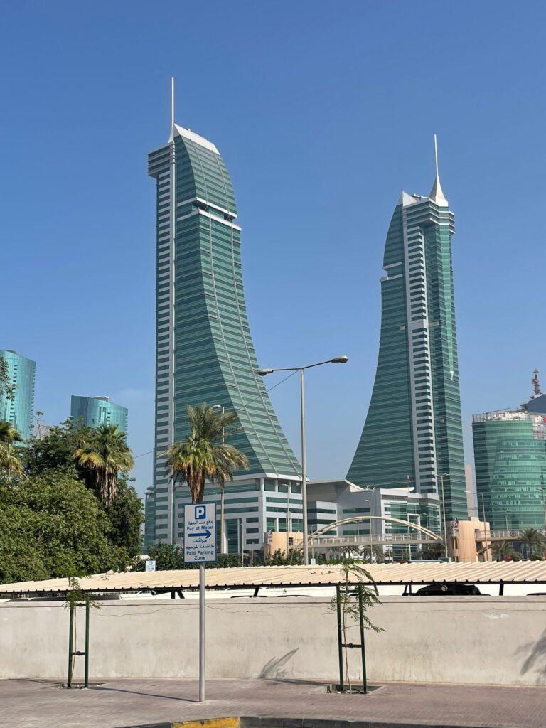 Buildings in Manama, Bahrain's capital