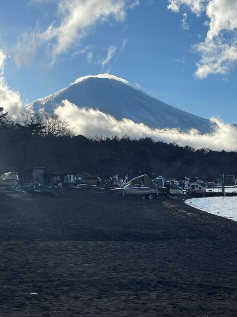 Mount Fuji from Lake Yamanako