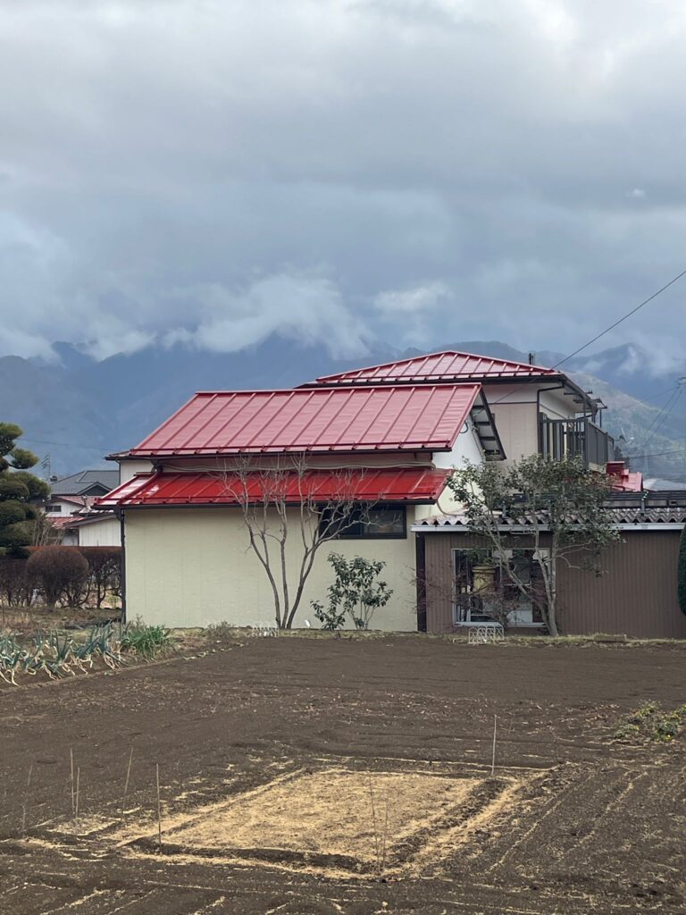 A building in Japan, near Chureito Pagoda