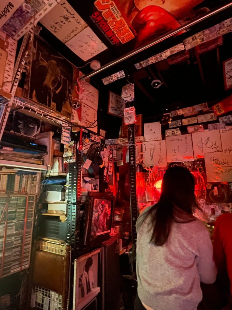 Lonely bar, Golden Gai, Tokyo, Japan