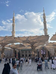 Al Masjid an Nabawi (The Prophet’s Mosque) in Medina