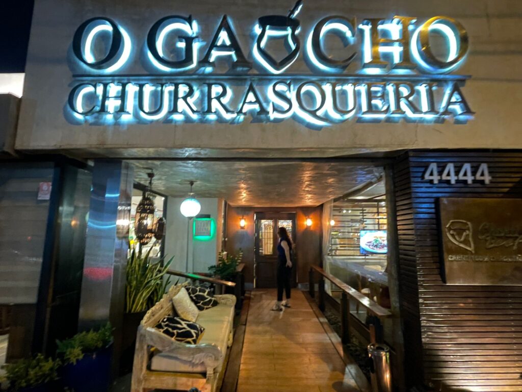 O Gaucho steakhouse in Asuncion, Paraguay