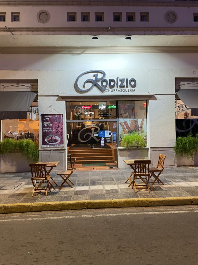 Rodizio steakhouse in downtown Asuncion, Paraguay