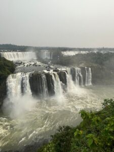 Iguazu Falls as seen from the Brazil side