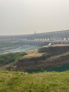 Itaipu Dam, one of the Civil Engineering Wonders of the World, located just north of Ciudad del Este in Paraguay